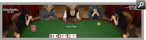 Poker Client Screenshot